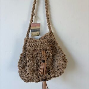 Sea & Grass Handcrafted Brown Woven Bag